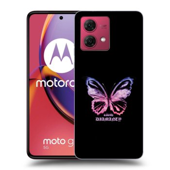 Etui na Motorola Moto G84 5G - Diamanty Purple