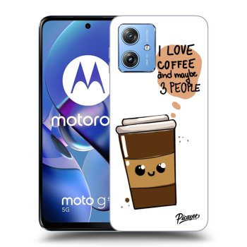 Etui na Motorola Moto G54 5G - Cute coffee