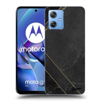 Etui na Motorola Moto G54 5G - Black tile
