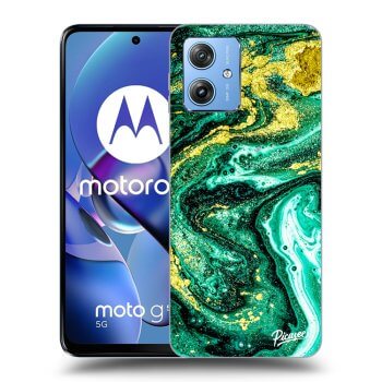 Etui na Motorola Moto G54 5G - Green Gold