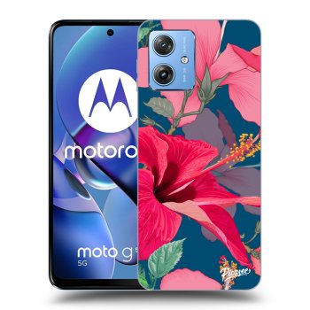 Etui na Motorola Moto G54 5G - Hibiscus