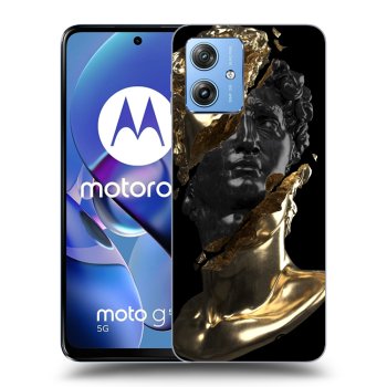 Etui na Motorola Moto G54 5G - Gold - Black