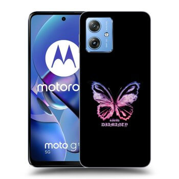 Etui na Motorola Moto G54 5G - Diamanty Purple