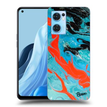 Etui na OPPO Reno 7 5G - Blue Magma