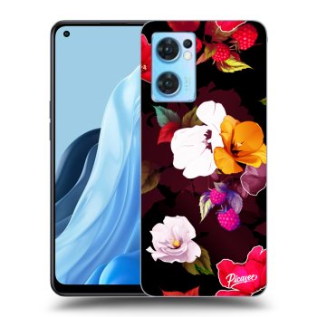 Etui na OPPO Reno 7 5G - Flowers and Berries