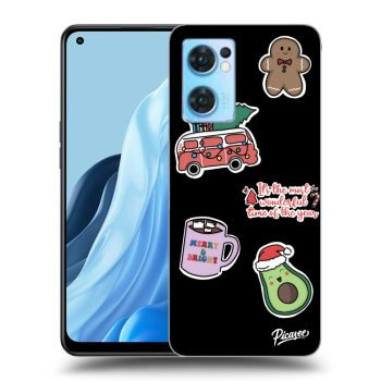 Picasee ULTIMATE CASE pro OPPO Reno 7 5G - Christmas Stickers