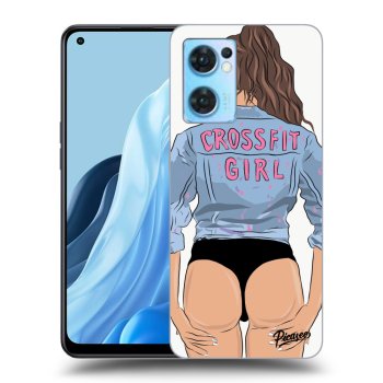 Etui na OPPO Reno 7 5G - Crossfit girl - nickynellow