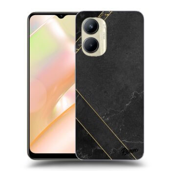 Etui na Realme C33 (2023) - Black tile
