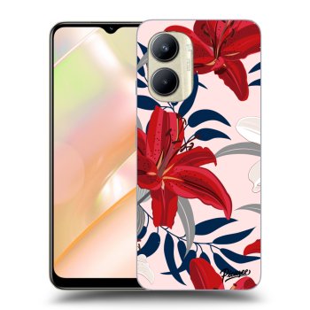 Etui na Realme C33 (2023) - Red Lily