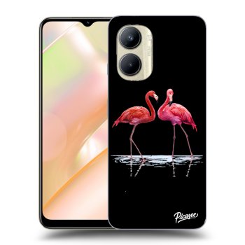 Etui na Realme C33 (2023) - Flamingos couple