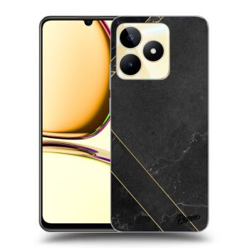 Etui na Realme C53 - Black tile