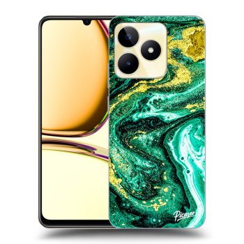 Etui na Realme C53 - Green Gold