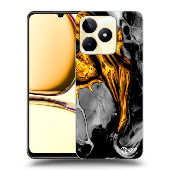 Etui na Realme C53 - Black Gold