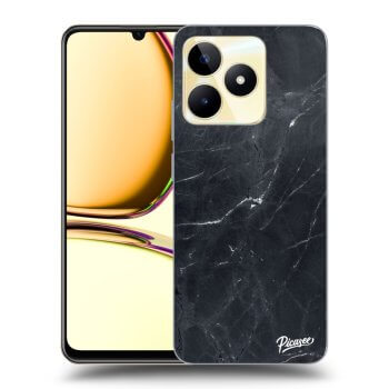 Etui na Realme C53 - Black marble