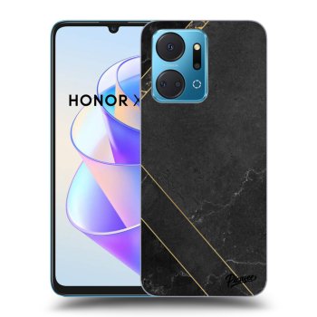 Etui na Honor X7a - Black tile
