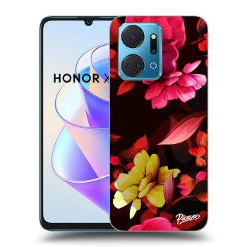 Etui na Honor X7a - Dark Peonny