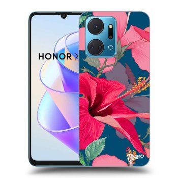 Etui na Honor X7a - Hibiscus
