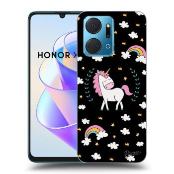 Etui na Honor X7a - Unicorn star heaven