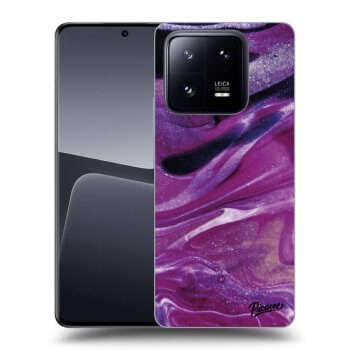 Etui na Xiaomi 14 - Purple glitter