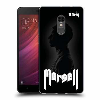 Picasee silikonowe przeźroczyste etui na Xiaomi Redmi Note 4 Global LTE - Marsell black
