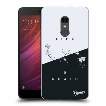 Picasee silikonowe przeźroczyste etui na Xiaomi Redmi Note 4 Global LTE - Life - Death