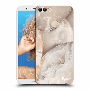 Etui na Huawei P Smart - Cream marble