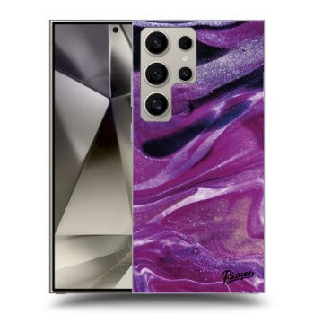Etui na Samsung Galaxy S24 Ultra S928B 5G - Purple glitter
