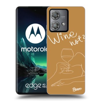 Etui na Motorola Edge 40 Neo - Wine not