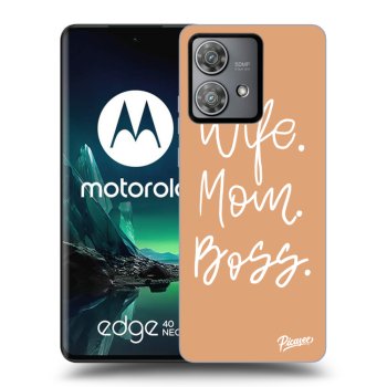 Etui na Motorola Edge 40 Neo - Boss Mama