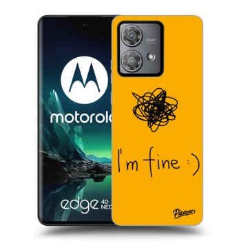 Etui na Motorola Edge 40 Neo - I am fine