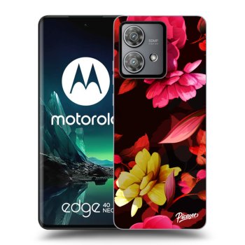 Etui na Motorola Edge 40 Neo - Dark Peonny
