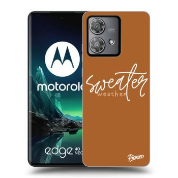 Etui na Motorola Edge 40 Neo - Sweater weather