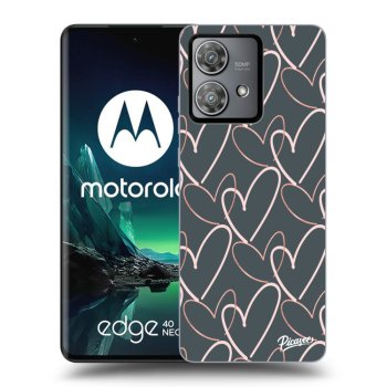 Etui na Motorola Edge 40 Neo - Lots of love