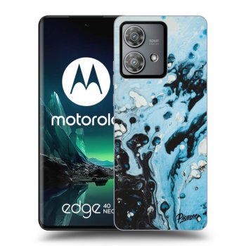 Etui na Motorola Edge 40 Neo - Organic blue