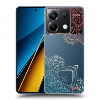 Etui na Xiaomi Poco X6 - Flowers pattern