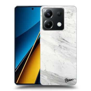 Etui na Xiaomi Poco X6 - White marble