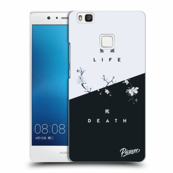 Picasee silikonowe przeźroczyste etui na Huawei P9 Lite - Life - Death