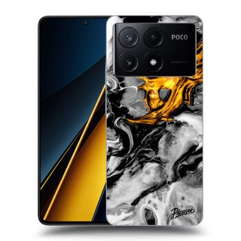 Etui na Xiaomi Poco X6 Pro - Black Gold 2