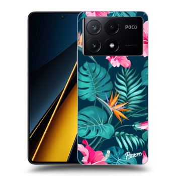 Etui na Xiaomi Poco X6 Pro - Pink Monstera