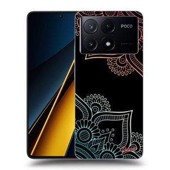 Etui na Xiaomi Poco X6 Pro - Flowers pattern