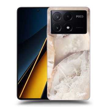 Etui na Xiaomi Poco X6 Pro - Cream marble