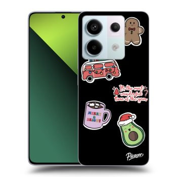 Etui na Xiaomi Redmi Note 13 Pro 5G - Christmas Stickers