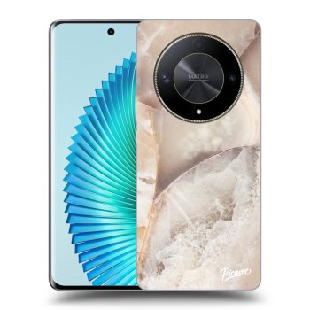 Etui na Honor Magic6 Lite 5G - Cream marble