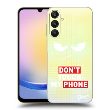 Etui na Samsung Galaxy A25 A256B 5G - Angry Eyes - Transparent