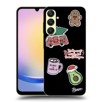 Picasee ULTIMATE CASE pro Samsung Galaxy A25 A256B 5G - Christmas Stickers