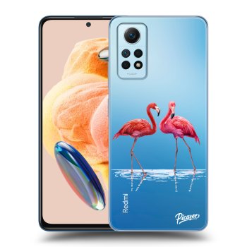 Etui na Xiaomi Redmi Note 12 Pro 4G - Flamingos couple