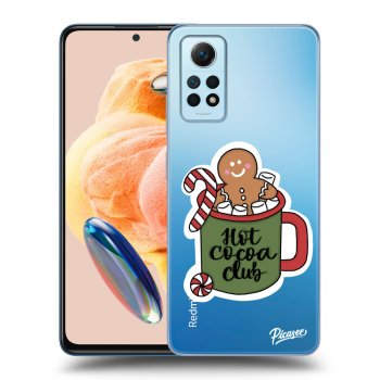 Picasee silikonowe przeźroczyste etui na Xiaomi Redmi Note 12 Pro 4G - Hot Cocoa Club