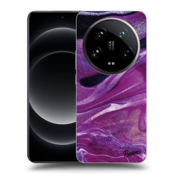 Etui na Xiaomi 14 Ultra - Purple glitter