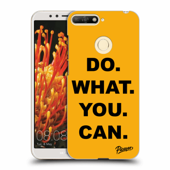 Picasee ULTIMATE CASE pro Huawei Y6 Prime 2018 - Do What You Can