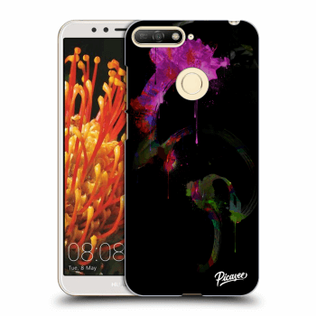 Picasee ULTIMATE CASE pro Huawei Y6 Prime 2018 - Peony black